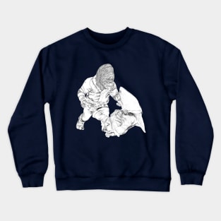 BJJ Gorilla Vs Shark Crewneck Sweatshirt